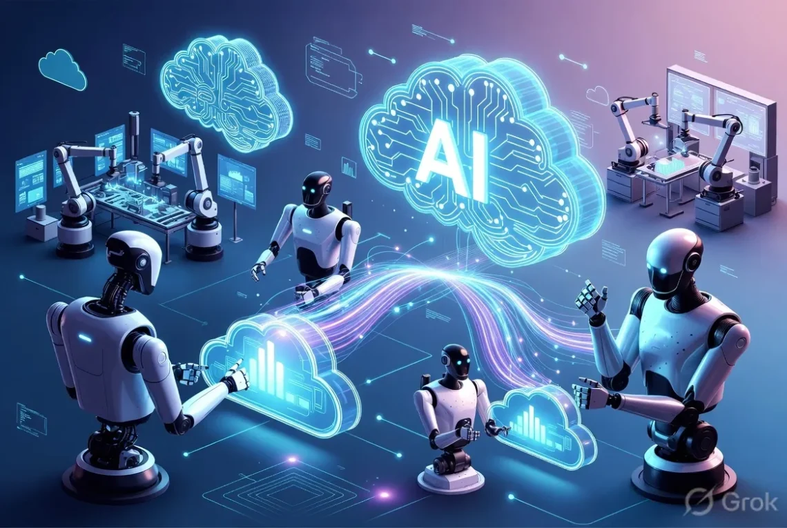 $45 Billion by 2035 — How Cloud-Connected Robots Are Powering the Automation Revolution